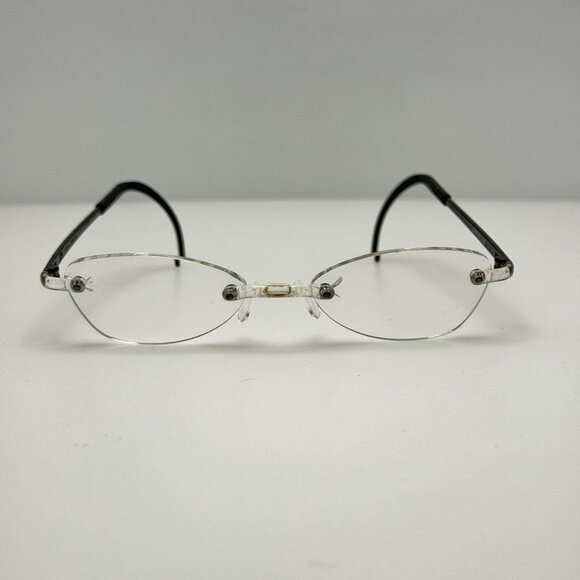 Swissflex Eye Glasses Eyeglasses Frames Black Swiss Made main image 4